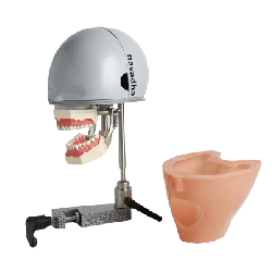 iSim chair neck mount dental phantom head manikin & With Jaw With Articulator&With Drainage