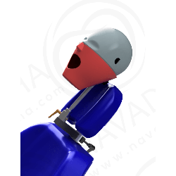 iSim chairmount dental phantom head manikin & Without Jaw Without Articulator&Without Drainage