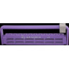 Zirc 22-Hole Steri-Bur Guard & Neon Purple