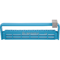 Zirc 22-Hole Steri-Bur Guard & Blue