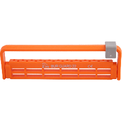 Zirc 22-Hole Steri-Bur Guard & Orange