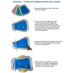 Insta-Dam Dental Rubber Dam & Trial Pack (5 pcs)