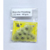Polishing and finishing Discs and Mandrels & Discs for Finishing. 40 pcs. - 12mm