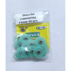 Polishing and finishing Discs and Mandrels & Praxis 3/8" Medium sand Paper Discs - 85 pcs.