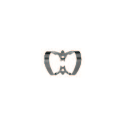 Insta-Dam USA Individual Rubber Dam Clamp & #9 - Winged - Most popular anterior clamp