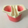 Sinus Lift model - White Resin & Model of jaw in white resin for sinus lifting