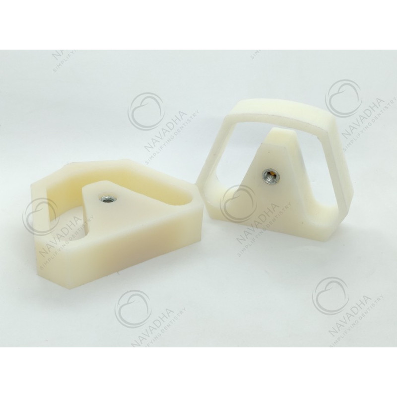 Dental Vice pair for Extracted Tooth & Magnetic or Screw in type Vice Pair