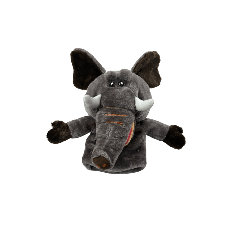 Hand Puppets for Dental Education & Elephant