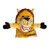 Hand Puppets for Dental Education & Lion