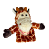 Hand Puppets for Dental Education & Girraffe
