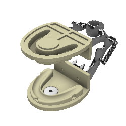 Magnetic Plates with Plastic Hinge Articulator