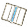 Steel Cassettes for Hand Instruments & Light Blue Sterilizing Cassette (10 Instruments)