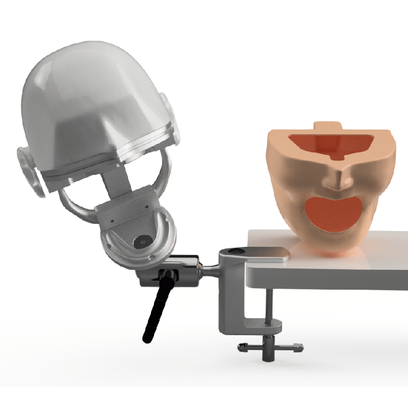 NEO OSCE / ADC Manikin Dental Phantom Head & Bench Table Mounting&With ADC Magnetic Jaws & Articulator&With ADC DM1 Mask