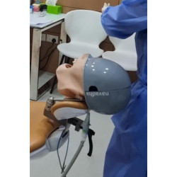 ADC Dental Chair Mount Manikin with ADC DM1 Mask & Magnetic Jaws