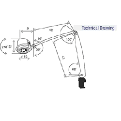 Halogen Examination Light - Wall / Table Mount