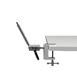 Dental Bench  & Chair mount components only & Neck rest clamp