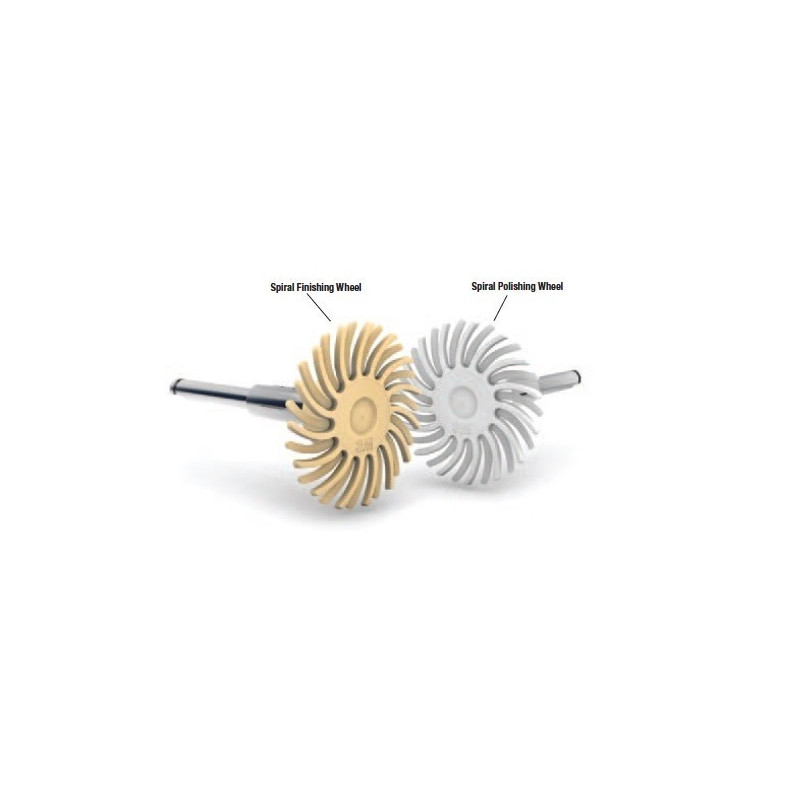 3M Dental Soflex Polishing Disc & Spiral Wheel. & Sof-Lex™ Spiral Finishing and Polishing Wheels