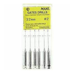 Mani Gates Glidden Drills and Peeso Reamers & 32 mm Peeso Reamers 1~6