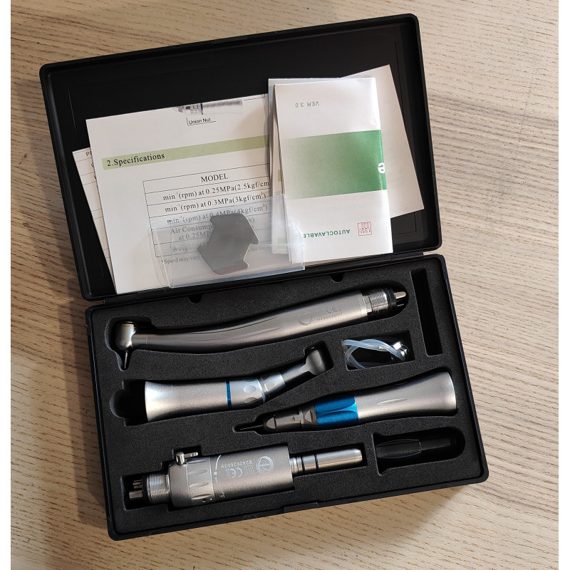 Dental 4 hole Hand Piece complete kit