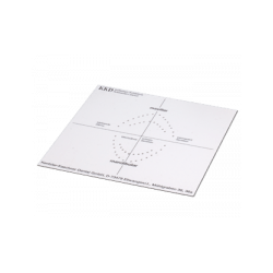 KKD® Rubber dam hole template / Punch & Template