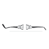 ADC / ACS / ORE Hu-Friedy Dental Hand Instruments & Composite Instrument #3