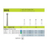 Dental Diamond FG high speed bur & Jota FG 801L.FG - ( 1 piece pack )