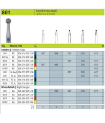 Dental Diamond FG high speed bur & Jota FG 801FG.XL - ( 1 piece pack )