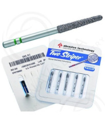 Two Striper Diamond Dental Burs from Abrasive Technology USA & 120C