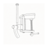 Dental Typodont Mounting Pole Rod