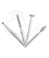 Microdont Dental Carbide / Diamond Bur FG & 3168 Diamond Bur FG